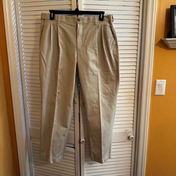 Cabela's Other - Men's Cuffed 100% Cotton Tan Pants